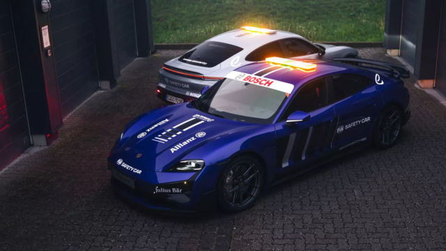 Porsche Taycan Turbo Becoming the New Formula E Safety Car is Fitting