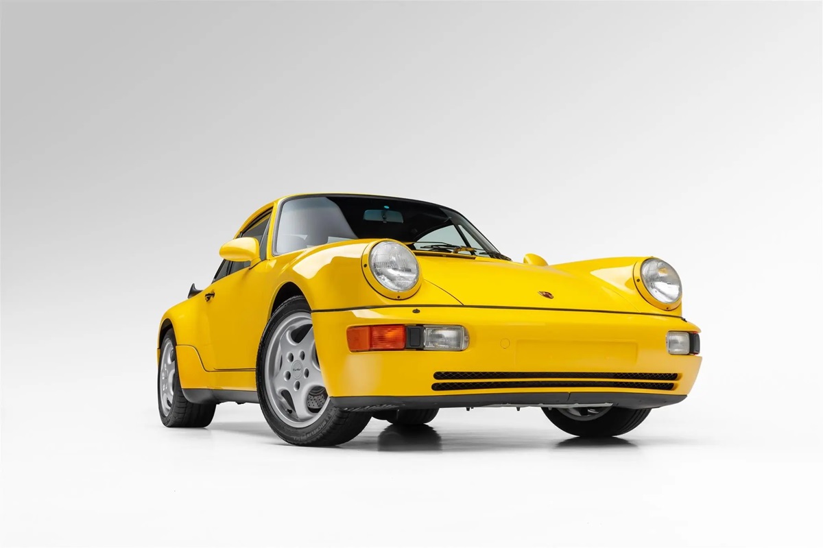 Yikes! ’91 Porsche 911 Turbo in Ferrari Yellow Sells for $376K