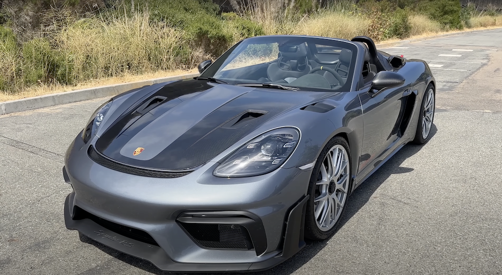 Porsche 718 Spyder RS Review Doug DeMuro