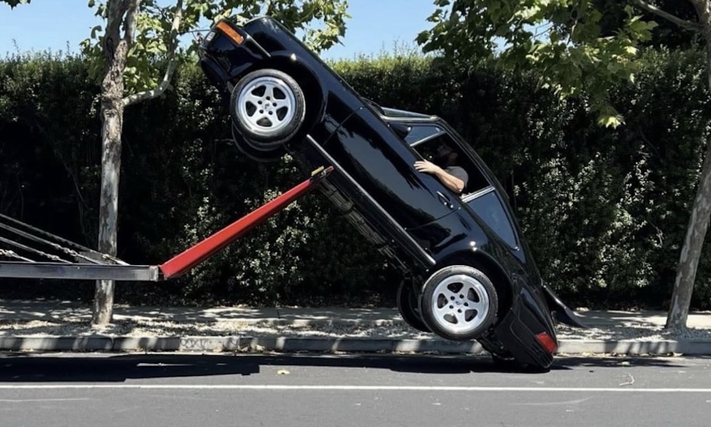 Rare RUF Yellowbird Falls off Transporter in Horrifying Accident