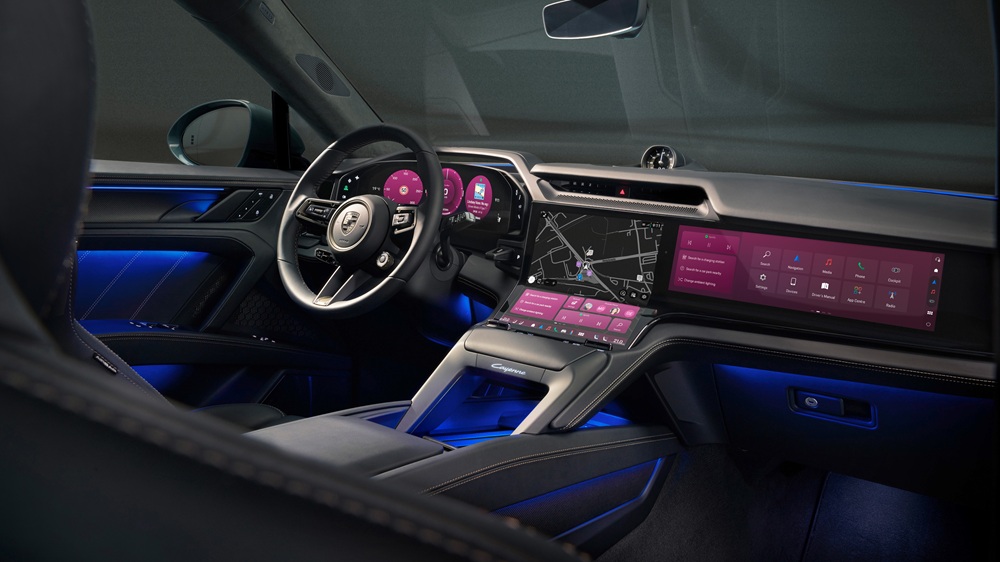 Inside the Porsche Cayenne EV: A Bold New Interface