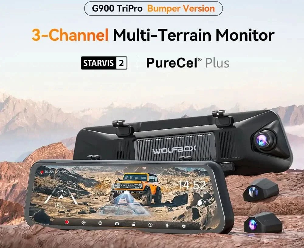 Wolfbox Anniversary Sale: Save Big on Dash Cams, Jump Starters and More!