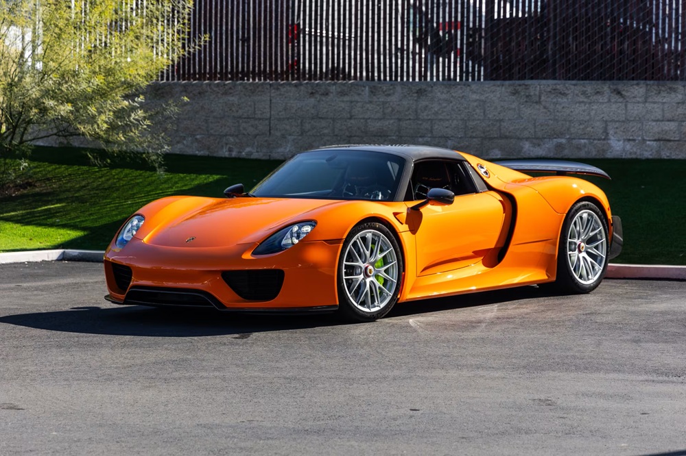 Unreal $6M Porsche 918 Spyder Just Sold at Mecum–This Changes Things