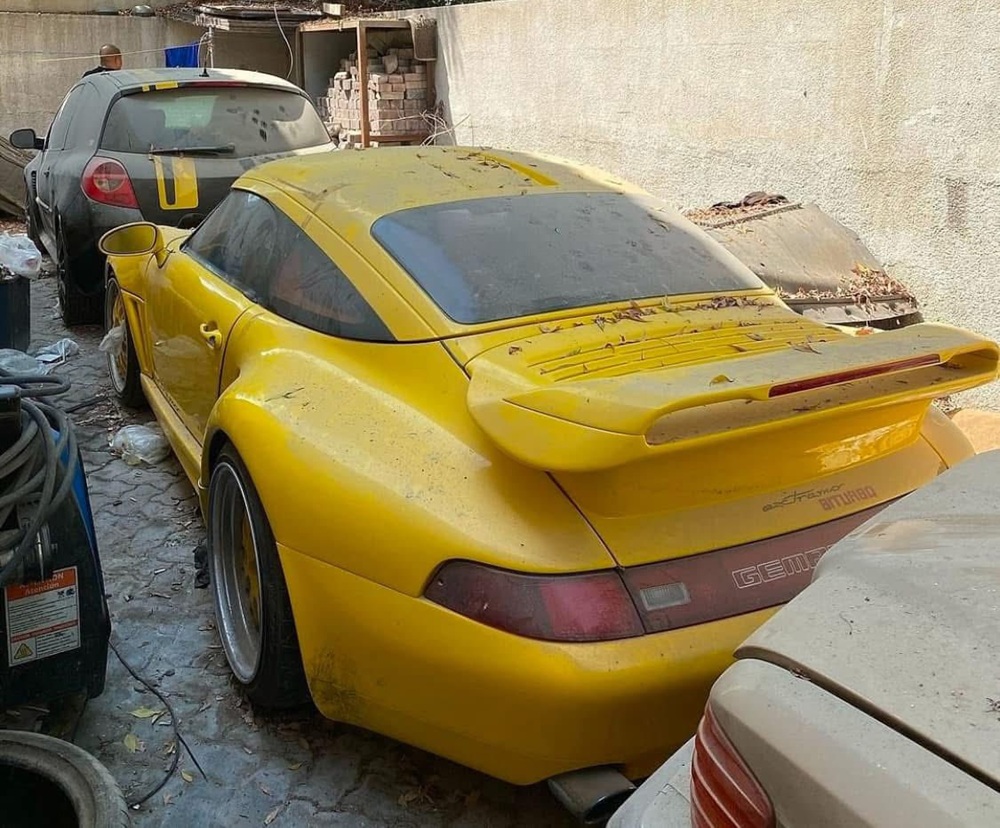 Gemballa Extremo BiTurbo Speedster: Abandoned and Ugly, but Still Expensive