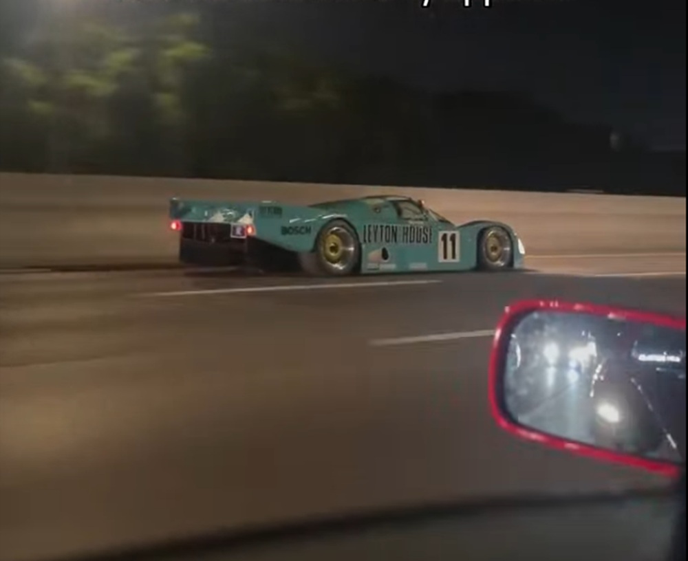 Watch: Ferrari F40 Chasing Down Porsche 962C on the Highway